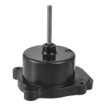 Motor DC LG EAU65058502 cuerpo negro con eje vertical para refrigerador
