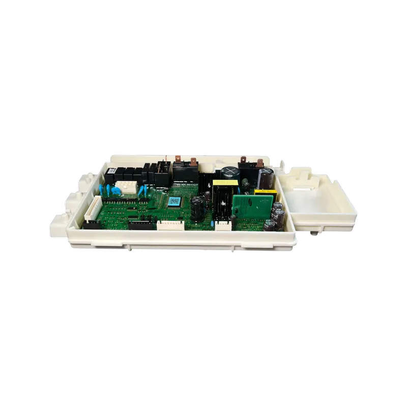 PCB Main Board Samsung DC92-01492J en carcasa plástica, vista lateral baja