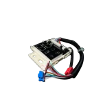 Tarjeta display ABQ75750008 LG – detalle de conectores rojo y azul