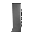 Lateral izquierdo de la torre de sonido Hisense HP140 800W.