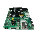 Main Board LG EBR84112103 – panel de conexiones frontal (HDMI, USB, AV, RJ45, RF)