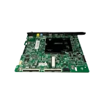 Main Board BN94-12468E para TV Samsung con puertos HDMI, USB, Ethernet y ranura de video, vista superior de la tarjeta original.
