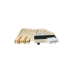 Sensor Hall DC31-00098A borde de conectores, detalle del conector blanco y zona negra adhesiva