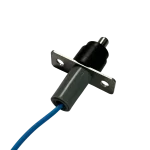 ermistor DC90-10128N para lavadora Samsung, componente de sensor de temperatura con cable azul y conector negro con detalle rojo.