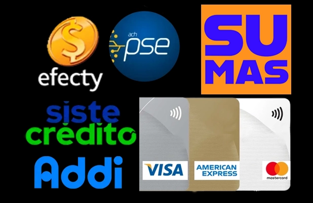Todos los métodos de pago