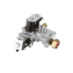 Válvula de gas DC62-00201B original para lavadora Samsung DVG20M5500P/AP, repuesto de control de flujo seguro y certificado.
