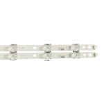 Vista posterior del kit de barras LED TCL 55"