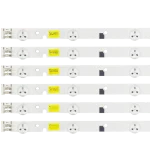Vista posterior del kit de barras LED Samsung UN46EH5300MXZL