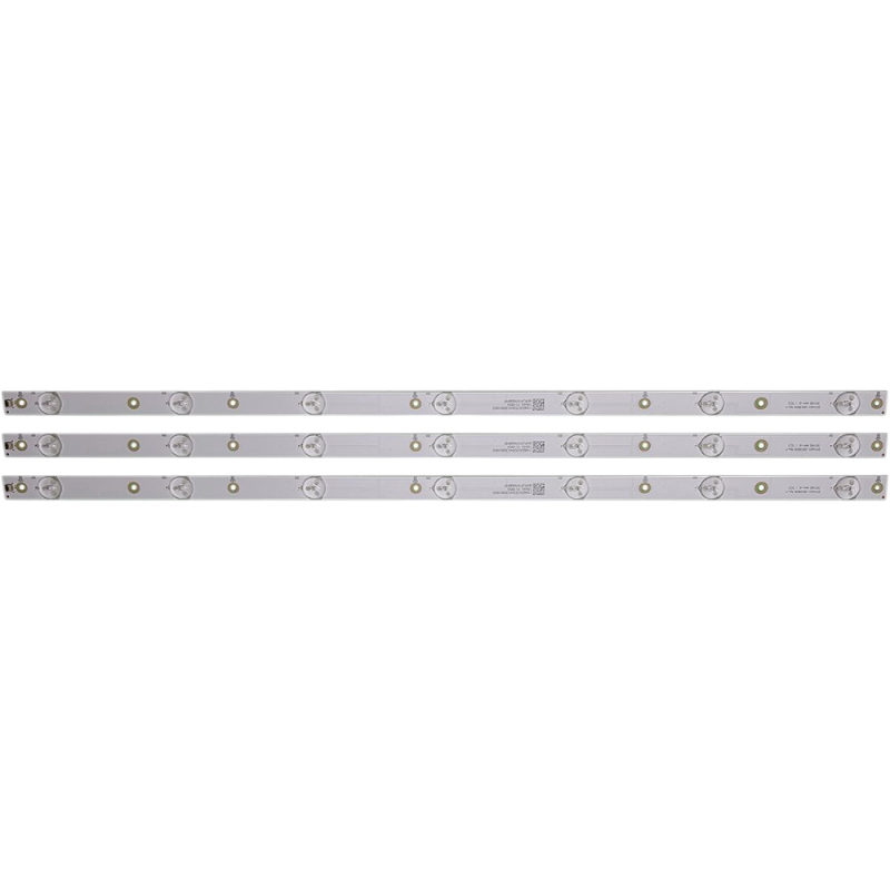 Vista frontal del kit de barras LED compatible con modelos LE32S5970i y 32PHG
