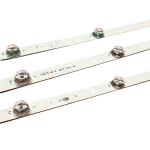 Vista lateral del kit de barras LED compatible con TV 39D3200S