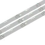 Vista lateral del kit de barras LED compatible con LED40T15 T2, K-LED40FHDSQT2 y K-LED40FHDLT2