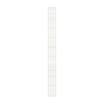 Vista posterior del kit de barras LED Hisense 58R6E