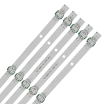 Vista lateral del kit de barras LED Kalley CLED-55SME6