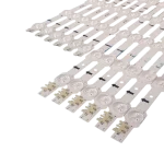 Kit barras LED detalle compatible con TV UN50HU7000KXZL, vista de cerca.