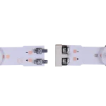 Kit barras LED detalle compatible con TV UN55H6203AFXZA, LH55EDCPLBC/ZA, HG55NA790MFXZA, vista de cerca.