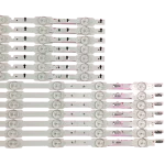 Kit barras LED detalle compatible con TV UN55HU7000KXZL, vista de cerca.