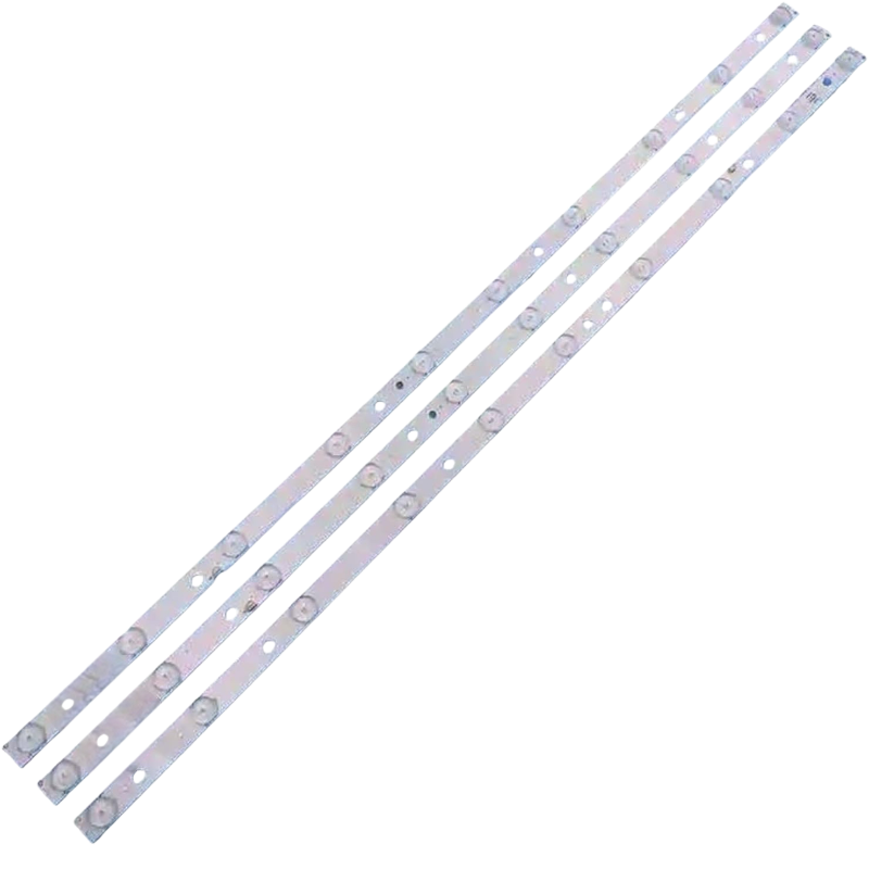 Kit barras LED frontal compatible con TV CLED-40A03, vista general.