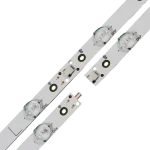 Detalle del kit de barras LED compatible con TV KDL-55W657D