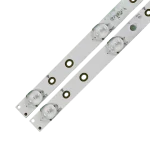 Kit barras LED compatible con TV KDL-55W657D vista lateral
