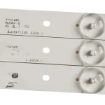 Kit de barras LED compatible con TV K-LED32HDZT2 vista lateral