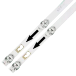 Kit barras LED compatible con TV K-TV32HDG 32TO59 vista posterior