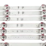 Kit barras LED lateral compatible con TV TC-50AS600H y TC-50AS650H, vista lateral.