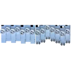 Kit barras LED lateral compatible con TV UN50EH5300MXZL, vista lateral.