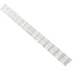 Kit de barras LED compatible con TV LE48H454F vista lateral