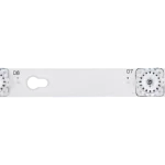 Kit barras LED posterior compatible con TV 40D2080, 40D2930, vista posterior.