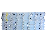 Kit barras LED posterior compatible con TV UN50EH5300MXZL, vista posterior.