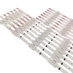 Kit barras LED posterior compatible con TV UN55HU7000KXZL, vista posterior.