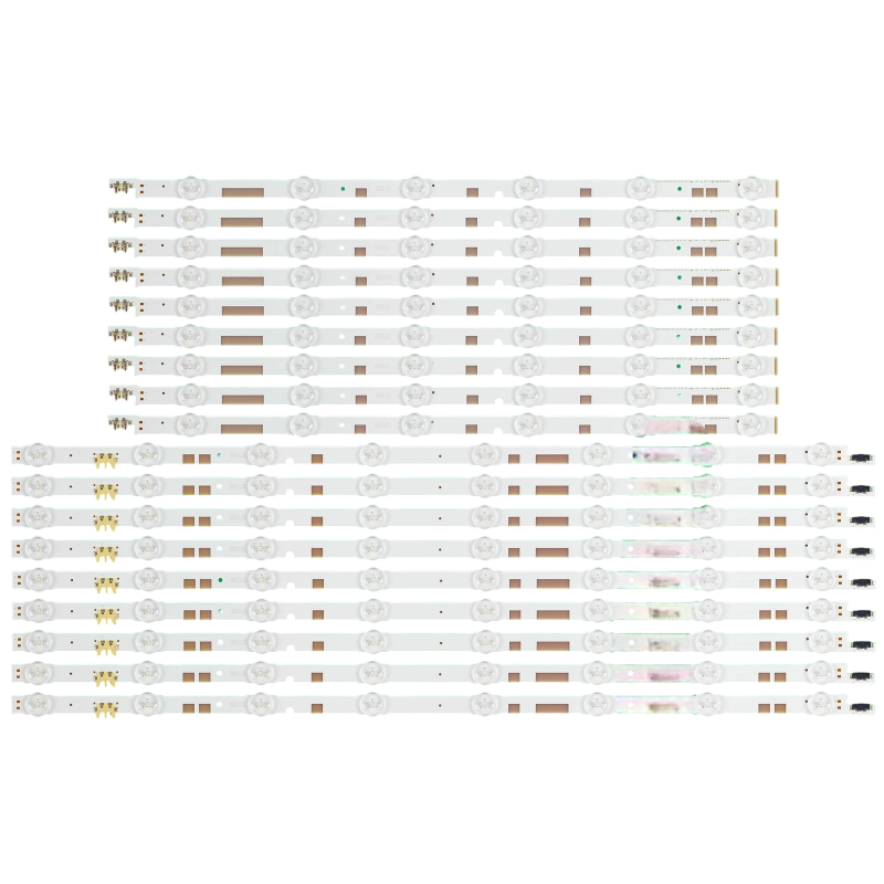 Kit de barras LED UN55JS7200KXZL vista frontal