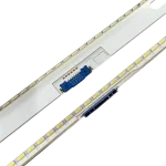 Kit de barras LED compatible con TVs UN55NU8000KXZL UN55NU8500KXZL QN55Q6FNAKXZL vista lateral