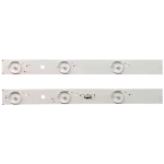 Detalle de las barras LED compatibles con el modelo VTL-HD3210 mostrando puntos LED y conectores.