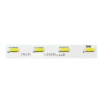 Kit barras LED Sony XBR-65X857E – vista lateral