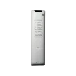 Parte posterior del control remoto Midea 17317000A70258