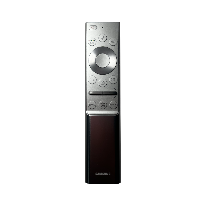 Control One Remote Samsung BN59-01327G plateado vista frontal