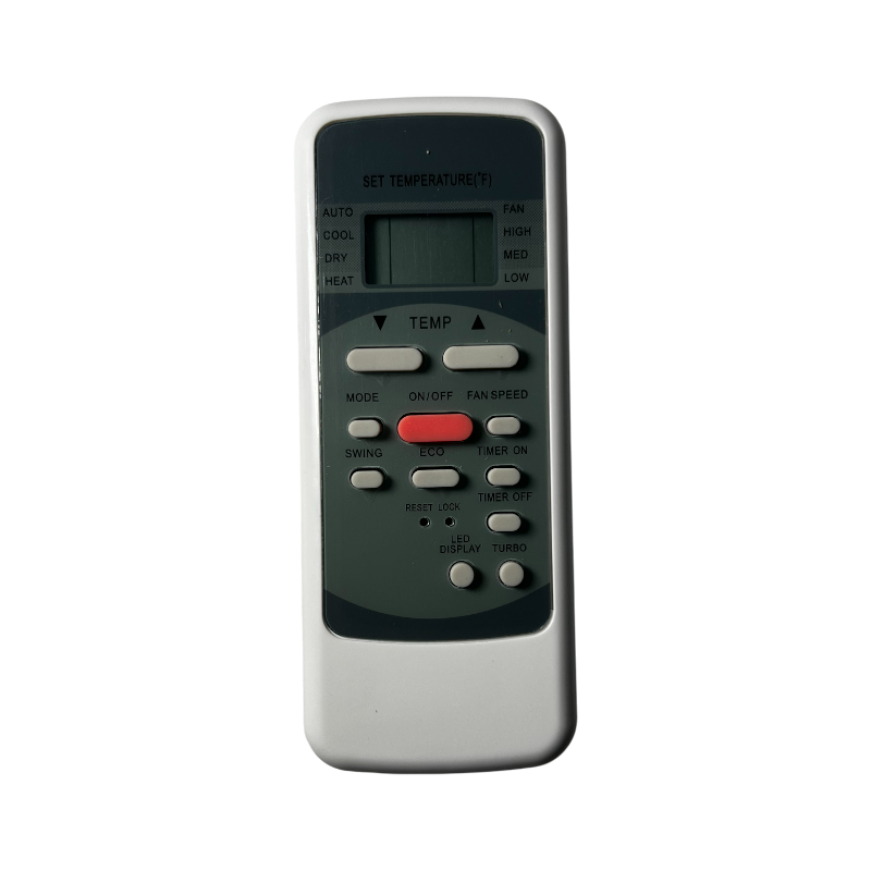 Control remoto Midea 17317000001294 vista frontal para aire acondicionado