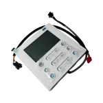 Detalle del control cableado KJR-120C1 para sistemas Midea