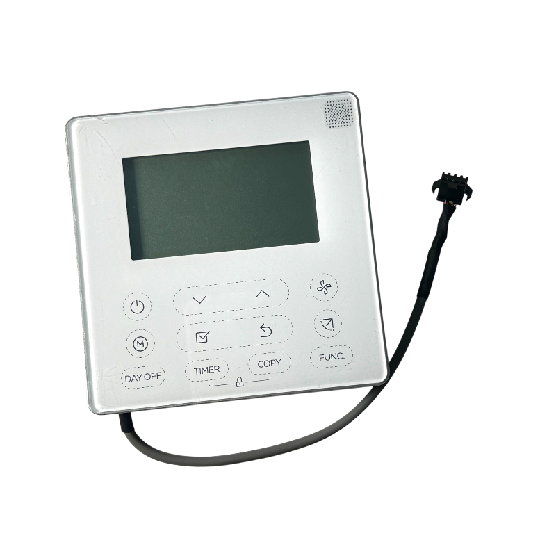 Control alámbrico KJR-120X2 para aire acondicionado Midea vista frontal