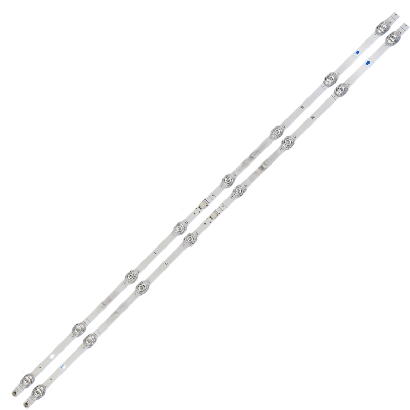 Kit barras LED 43A6G 43A6H 43A68G 43A6GX3 43C350KU vista frontal