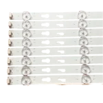 Kit barras LED 65TL50 65PFL576 K-LED65UHDSFBT vista posterior