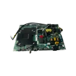Vista lateral de la main board BN96-50988D para TV Samsung UN43TU7000KXZL, mostrando puertos y conectores.