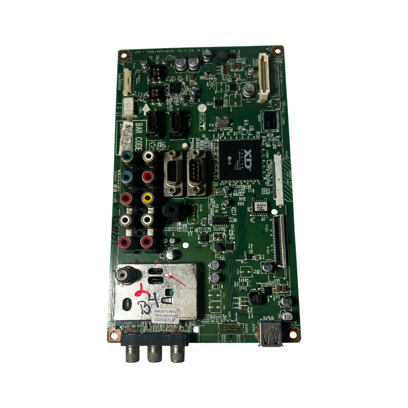 Main board EBT61714922 para TV LG 32LK310 vista frontal
