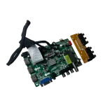Main board T.MS18VG.72B 12023 Simply SYLED3213 vista posterior