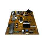 Vista posterior de la power supply EAY64529401 utilizada en televisores LG 55UJ635T, con detalle de circuitos y conectores