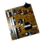 Power supply EAY64529401 LG 55UJ635T vista lateral