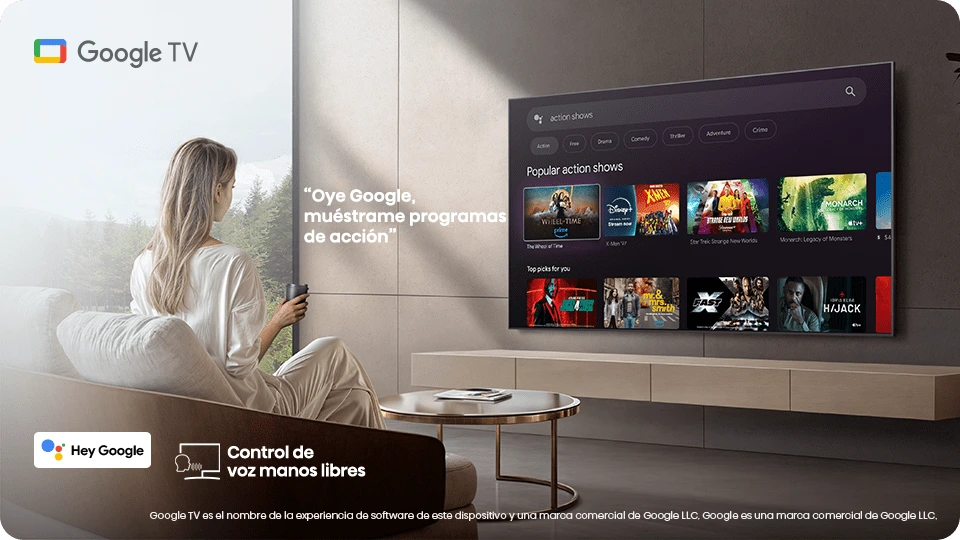 google tv entretenimiento al alcance de tu voz Tu voz es el control de voz