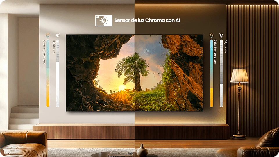 tecnologa de ajuste de iluminacin en pantalla inteligente Perfección en cualquier momento