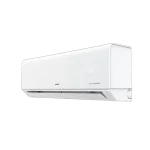 Aire acondicionado inverter AUX DC blanco con pantalla digital mostrando 26 grados